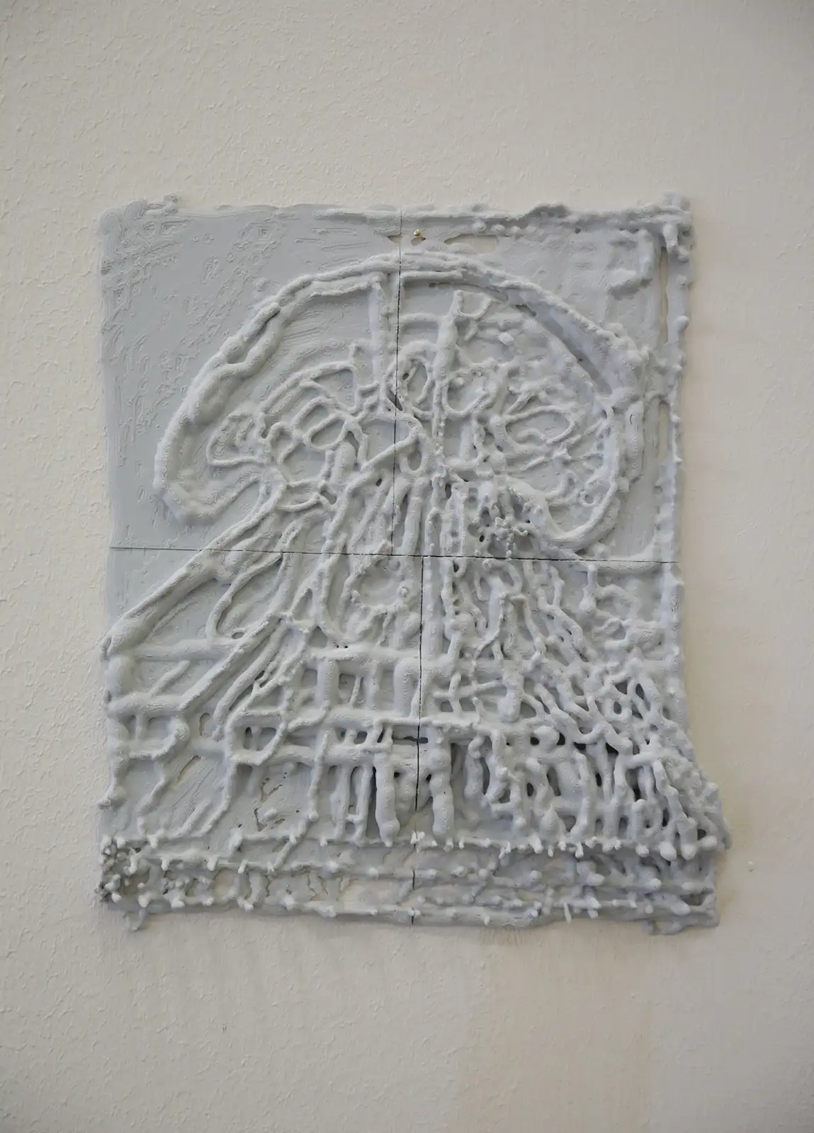 Alien Artefact 1 | 2022 | Filament print | 40 x 30 x 4cm