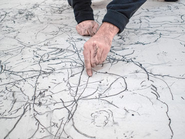 Blind Drawing Performance, 2022